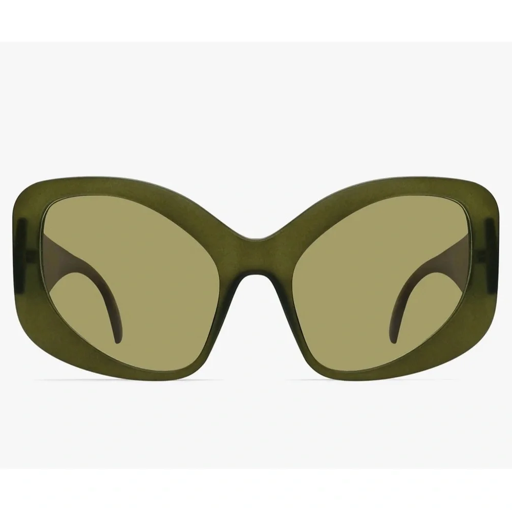 Stylish Oversized Sunglasses Fashion Oval Chunky Sunglasses Cat-Eye Rectangular